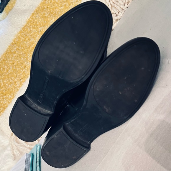 Tommy Hilfiger Idina 2 Riding Boots Black Leather Size 9.5 - Picture 5 of 7